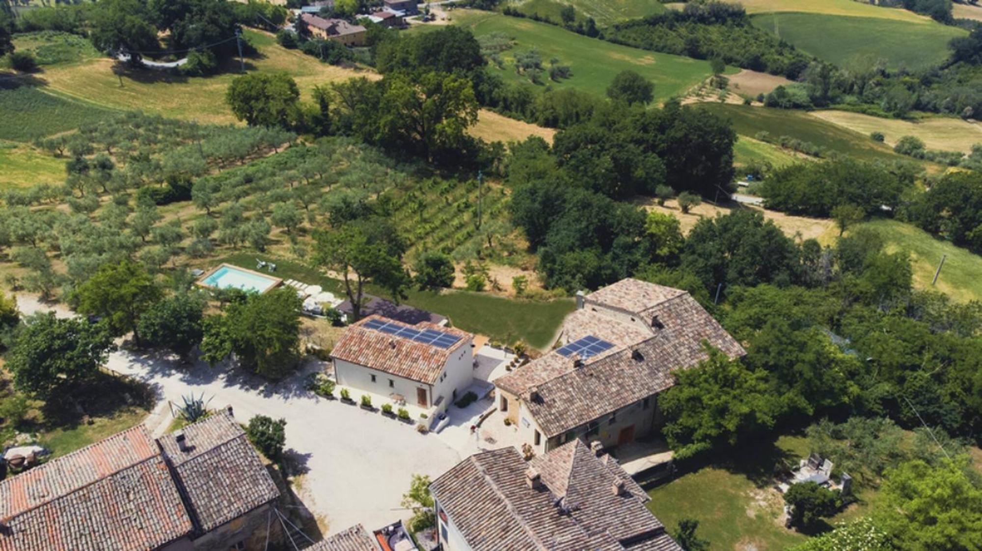 Villa Borgo Calbianco - Private House With Pool & Airco Cerreto Castello Exterior foto