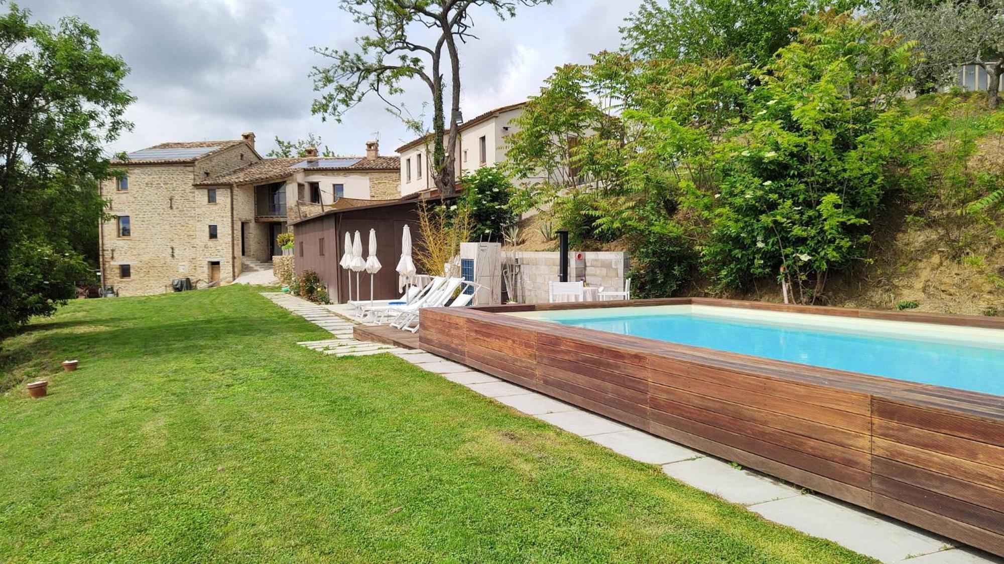 Villa Borgo Calbianco - Private House With Pool & Airco Cerreto Castello Exterior foto