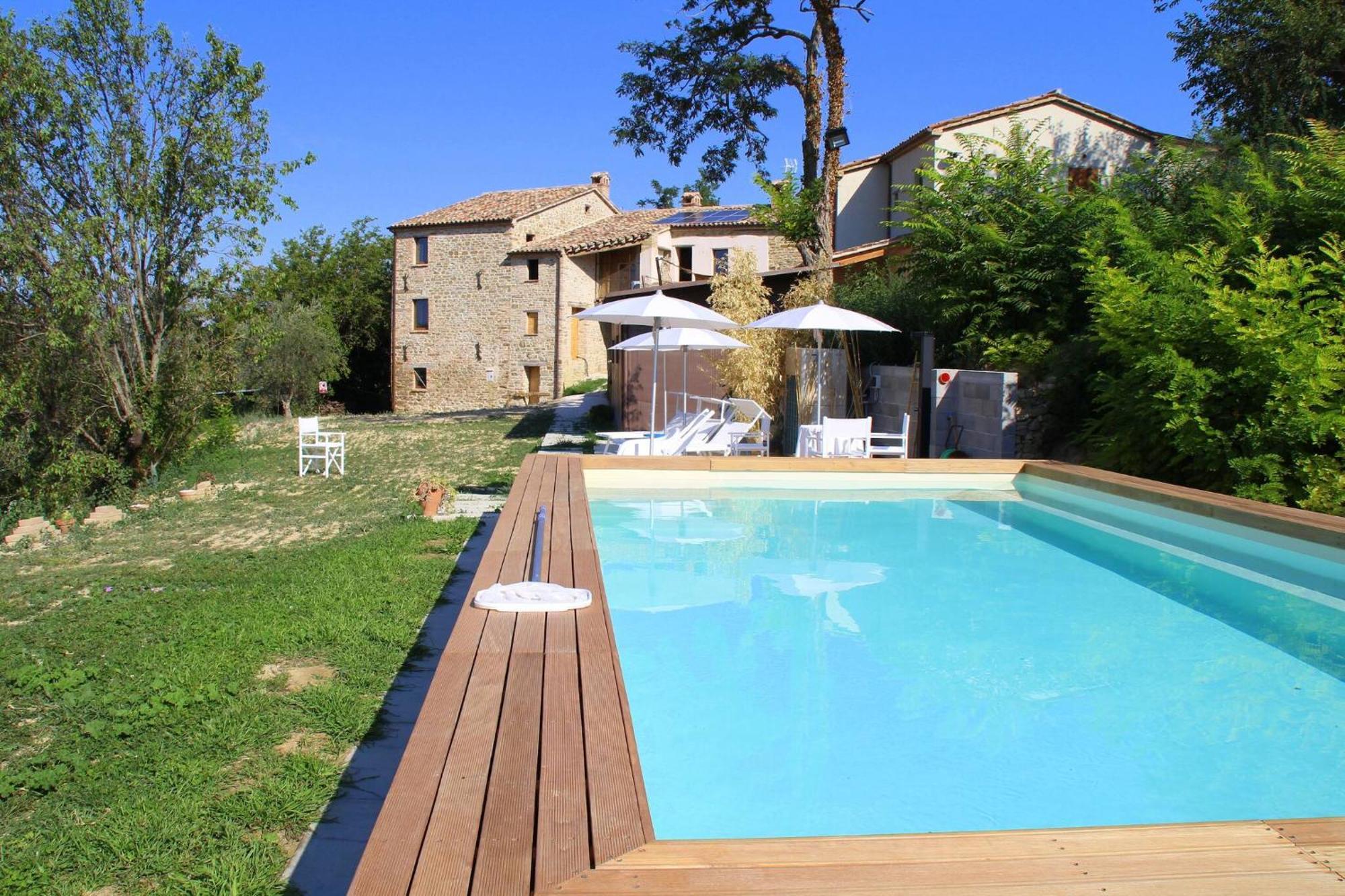 Villa Borgo Calbianco - Private House With Pool & Airco Cerreto Castello Exterior foto